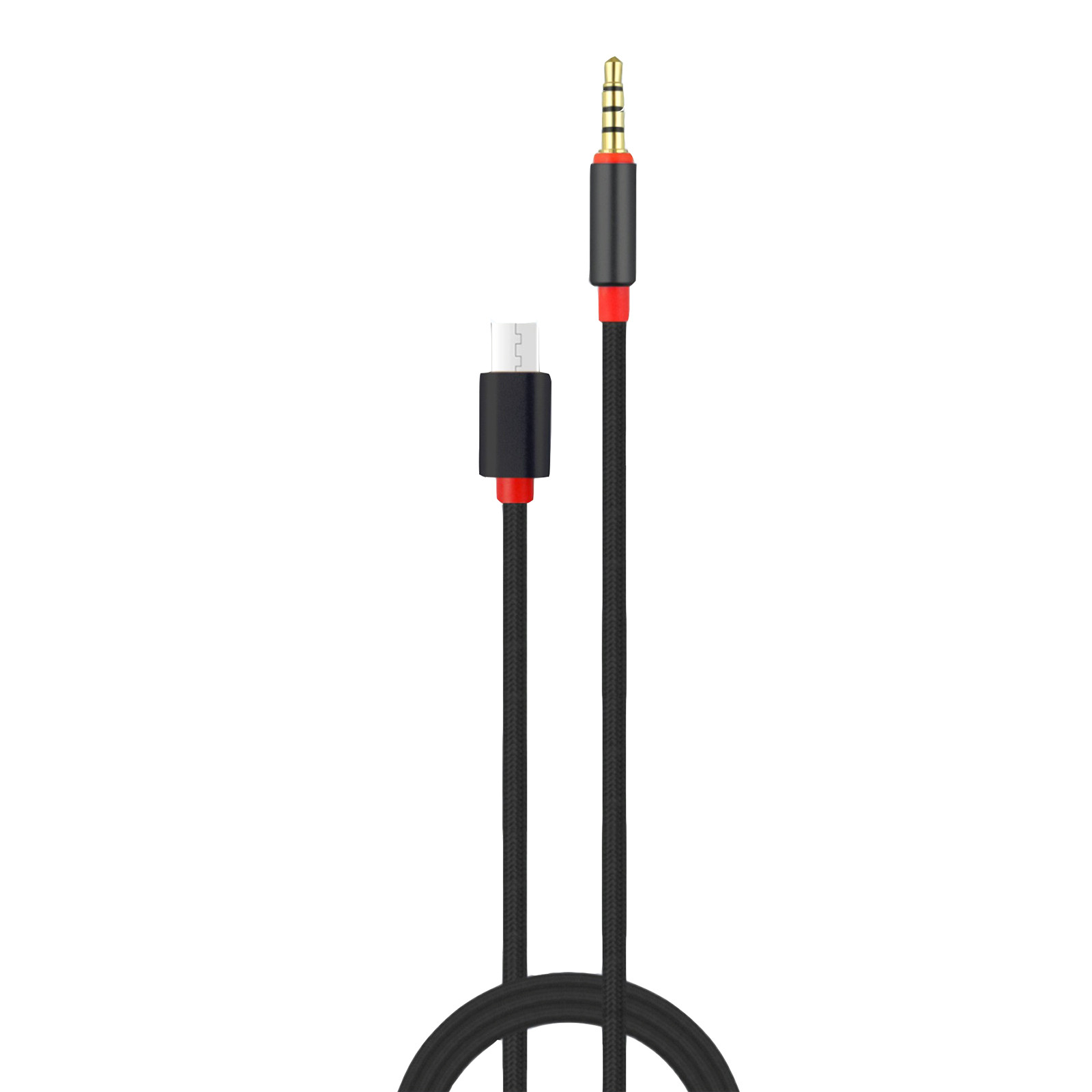 thumbnail image 2 of USB C a 3.5mm Audio Aux Jack 3.3FT USB Tipo C a Macho Cable Adaptador Auriculares Coche, 2 of 2